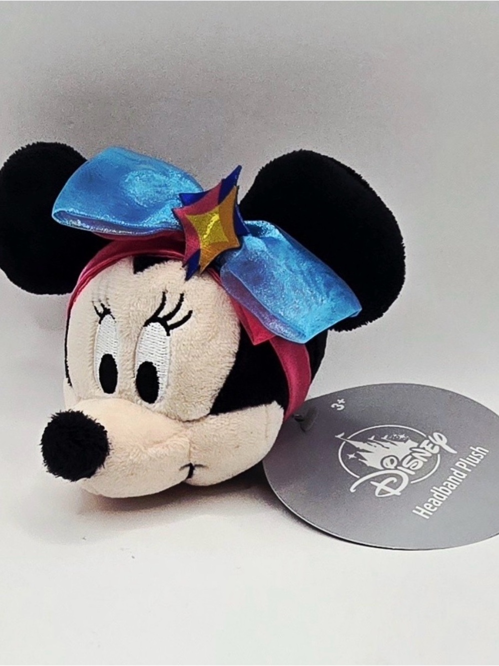 Disney Parks Disneyland 70th Anniversary Create Your Own Headband Minnie Plush